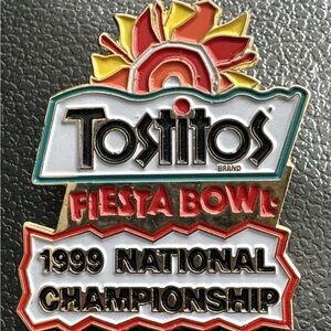 🏈 Tostitos Fiesta Bowl 1999 Championship Pin